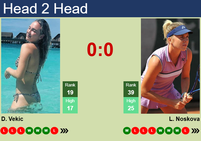 H2H, prediction of Donna Vekic vs Linda Noskova in Doha with odds, preview, pick | 10th February 2025