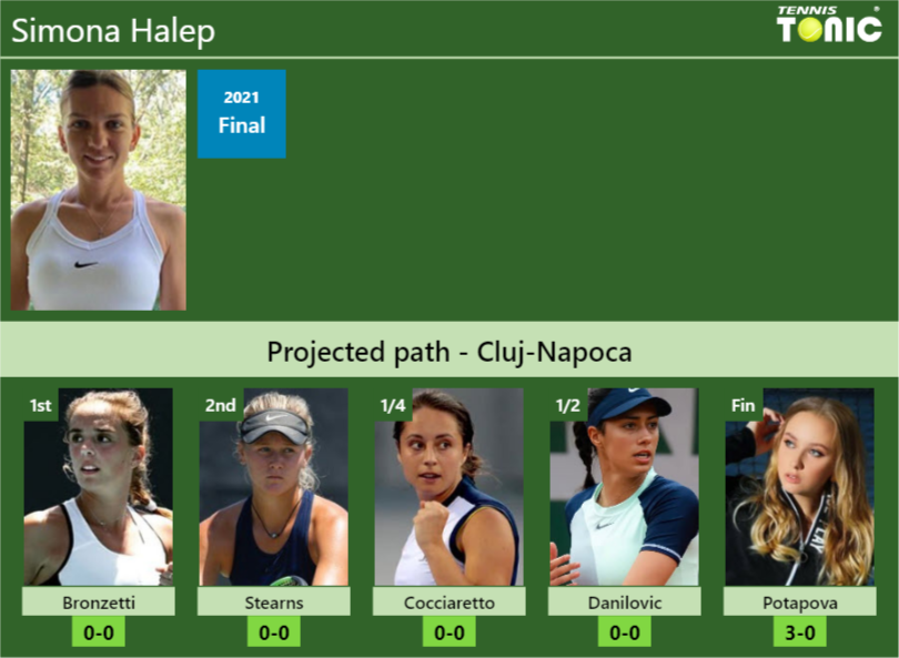 Simona Halep Stats info