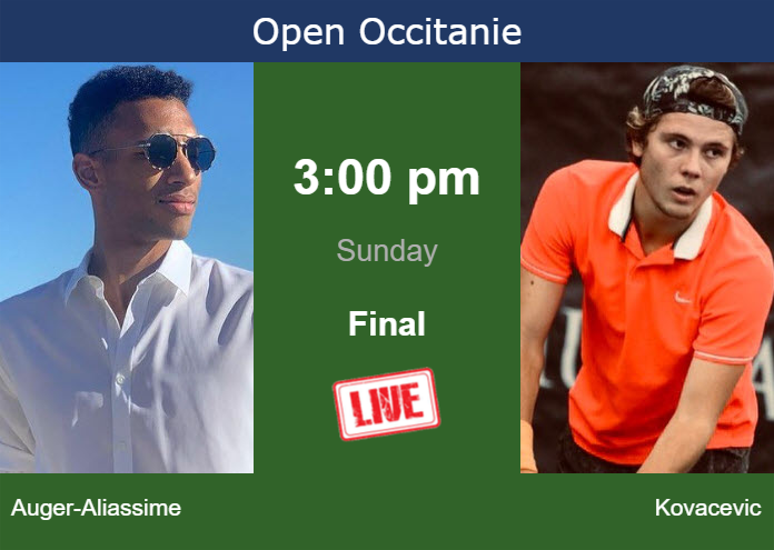 Sunday Live Streaming Felix Auger Aliassime Vs Aleksandar Kovacevic Sunday Live Streaming Felix Auger-Aliassime vs Aleksandar Kovacevic