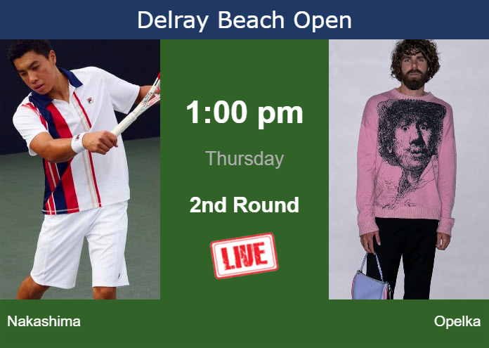 Thursday Live Streaming Brandon Nakashima Vs Reilly Opelka Thursday Live Streaming Brandon Nakashima vs Reilly Opelka