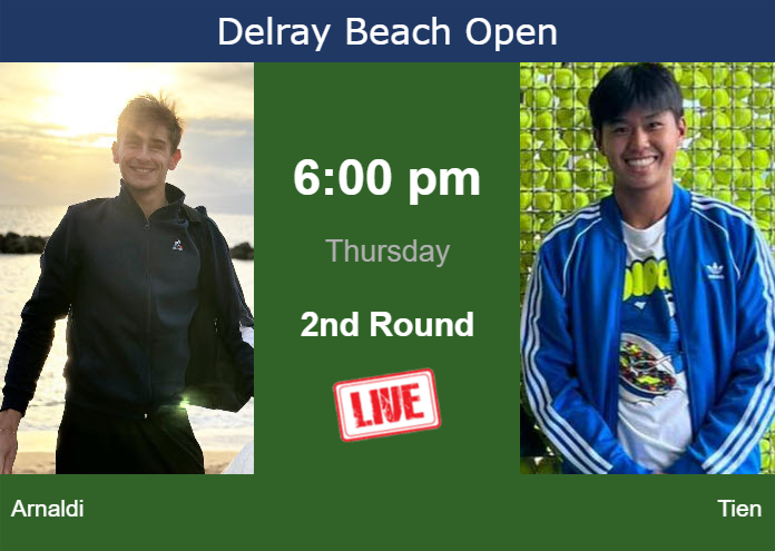 Thursday Live Streaming Matteo Arnaldi Vs Learner Tien Thursday Live Streaming Matteo Arnaldi vs Learner Tien