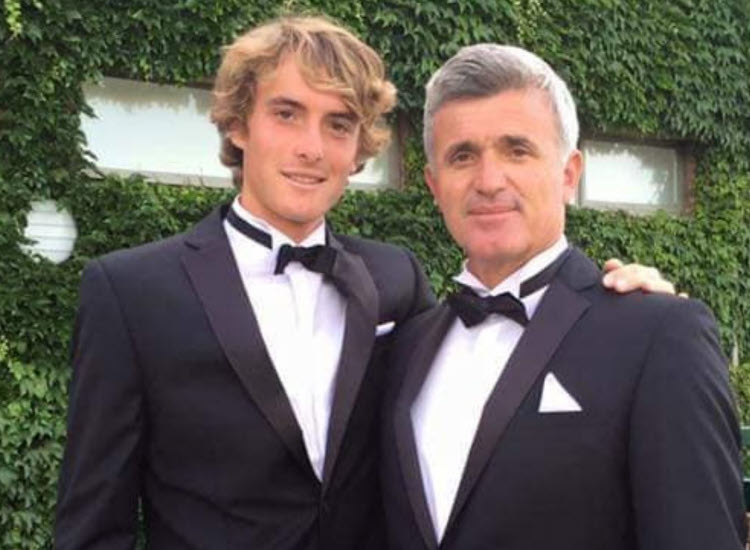 Stefanos Tsitsipas explains why he couldn;t have his father as his coach