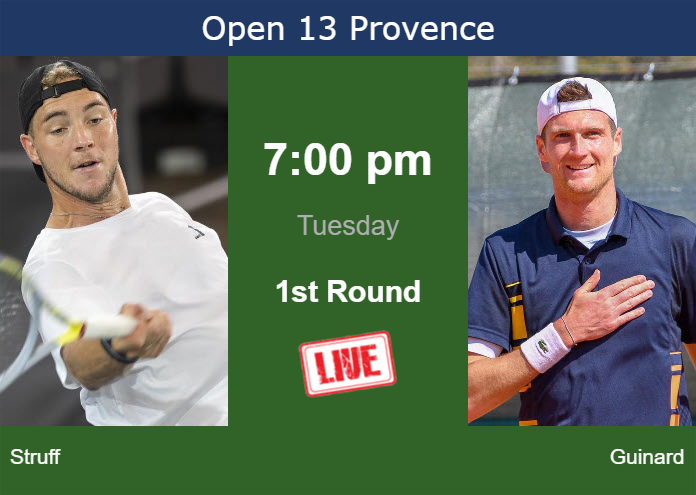 Tuesday Live Streaming Jan Lennard Struff Vs Manuel Guinard Tuesday Live Streaming Jan-Lennard Struff vs Manuel Guinard