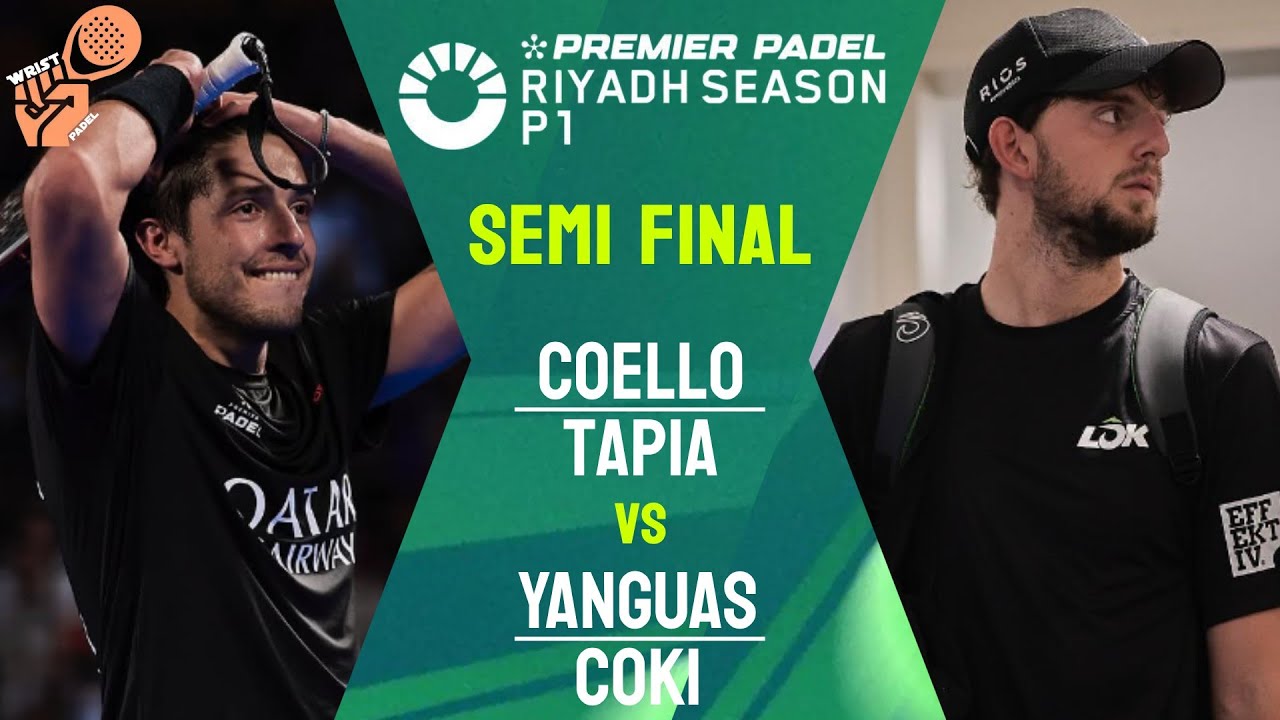 HIGHLIGHTS.  Agustin Tapia and Arturo Coello beat Miguel Yanguas and Coki Nieto  in the Premier Padel Riyadh P1 semifinal.