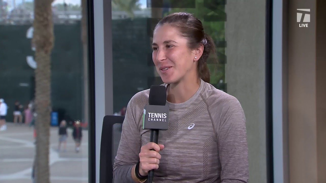 Belinda Bencic talks about beating Coco Gauff in Indian Wells