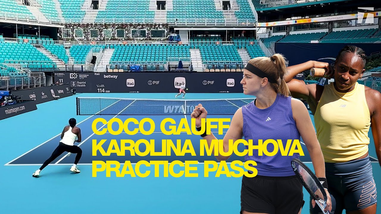 Coco Gauff Shares The Practice Court With Karolina Muchova Ahead Of 2025 Miami Open Campaign Coco-Gauff-shares-the-practice-court-with-Karolina-Muchova-ahead-of-2025-Miami-Open-campaign