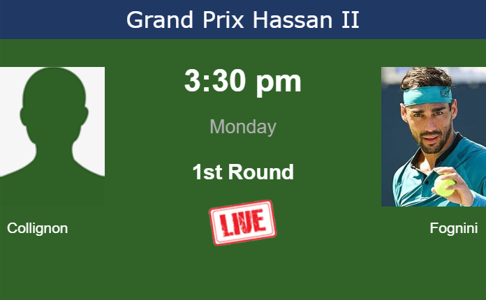 Monday Live Streaming Raphael Collignon Vs Fabio Fognini Monday Live Streaming Raphael Collignon vs Fabio Fognini