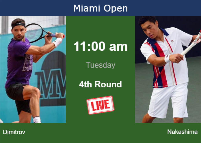 Tuesday Live Streaming Grigor Dimitrov Vs Brandon Nakashima Tuesday Live Streaming Grigor Dimitrov vs Brandon Nakashima