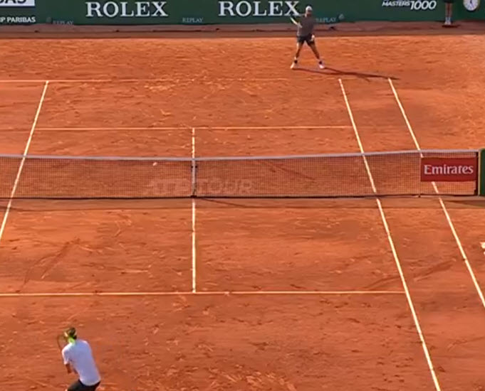 Berrettini triumphs over Zverev in Monte Carlo after an epic rally 48 Rally Berrettini Vs Zverev