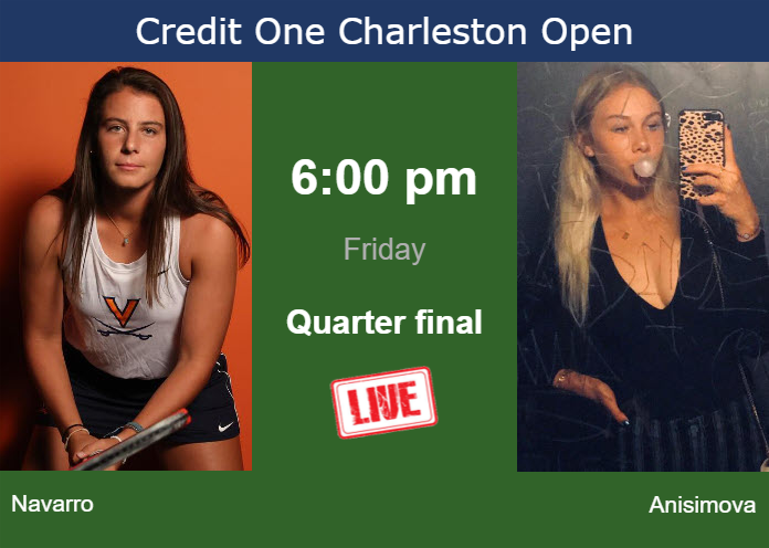 Friday Live Streaming Emma Navarro vs Amanda Anisimova