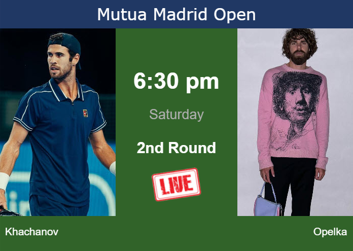 Friday Live Streaming Karen Khachanov Vs Reilly Opelka Friday Live Streaming Karen Khachanov vs Reilly Opelka
