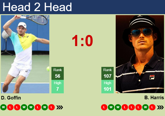 H2H, prediction of David Goffin vs Billy Harris in Munich with odds, preview, pick | 14th April 2025