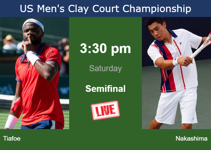 How to watch Tiafoe vs. Nakashima on live streaming in Houston on Saturday Saturday Live Streaming Frances Tiafoe vs Brandon Nakashima