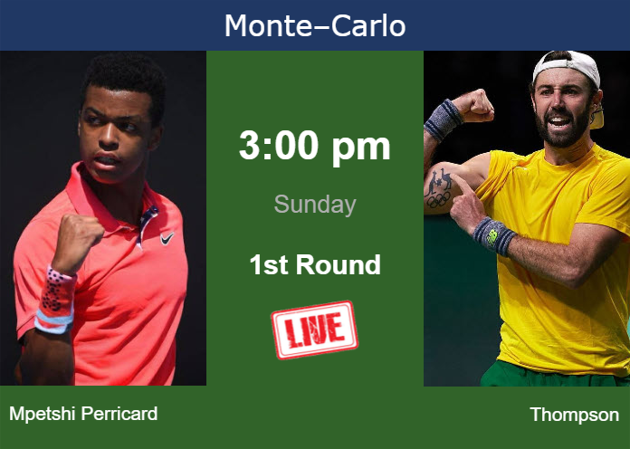 Sunday Live Streaming Giovanni Mpetshi Perricard Vs Jordan Thompson Sunday Live Streaming Giovanni Mpetshi Perricard vs Jordan Thompson