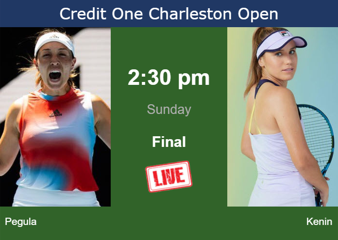 Sunday Live Streaming Jessica Pegula vs Sofia Kenin