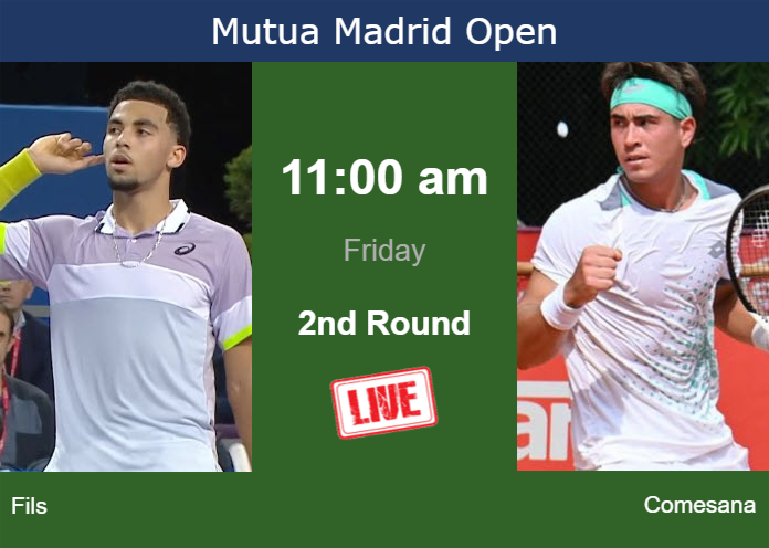 Thursday Live Streaming Arthur Fils Vs Francisco Comesana Thursday Live Streaming Arthur Fils vs Francisco Comesana