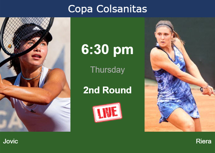 Thursday Live Streaming Iva Jovic Vs Julia Riera Thursday Live Streaming Iva Jovic vs Julia Riera