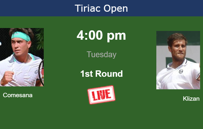 Tuesday Live Streaming Francisco Comesana vs Martin Klizan