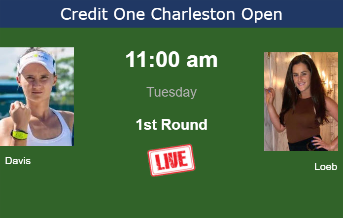 Tuesday Live Streaming Lauren Davis vs Jamie Loeb