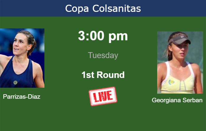 Tuesday Live Streaming Nuria Parrizas-Diaz vs Raluca Georgiana Serban
