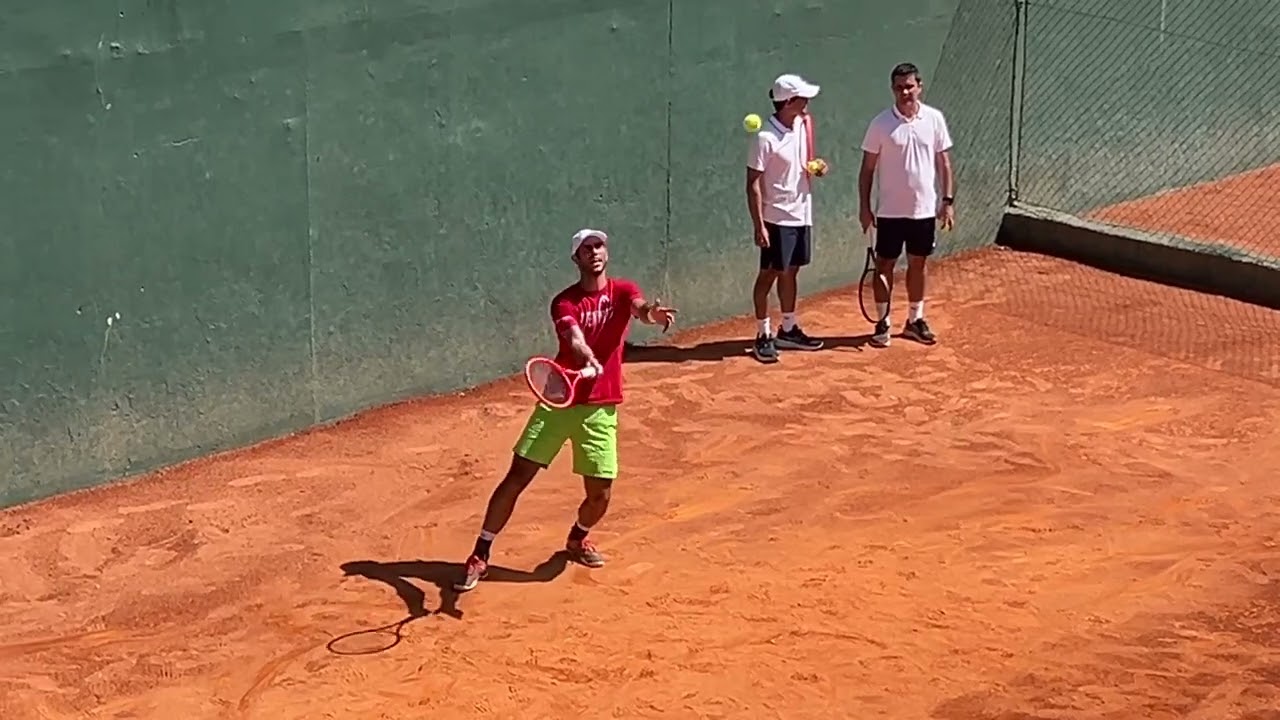 WATCH. Fonseca and Borges practice together in Estoril