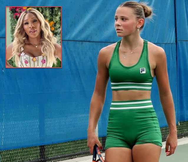 Anna Frey And Serena Williams