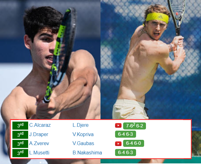 Carlos Alcaraz Alexander Zverev Who Win Info 1 Carlos Alcaraz Alexander Zverev who win info