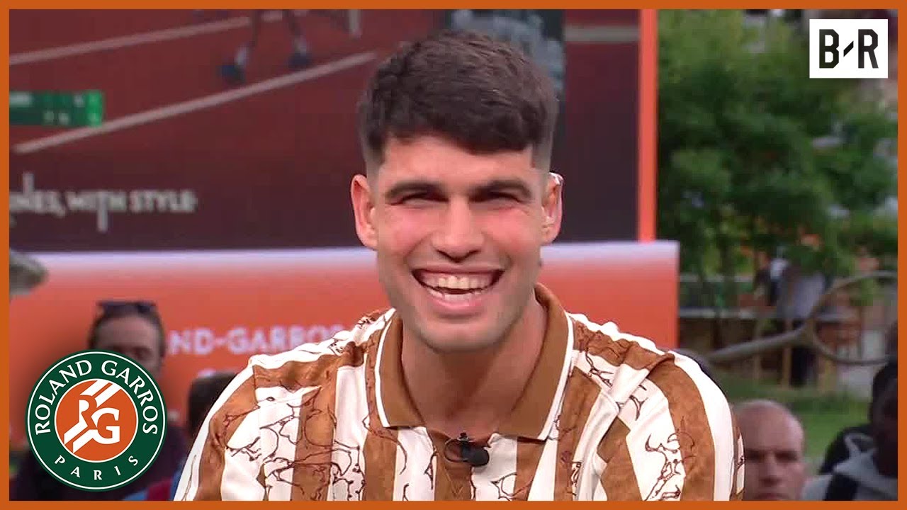 Carlos Alcaraz shares insights in exclusive interview with John McEnroe at Roland Garros