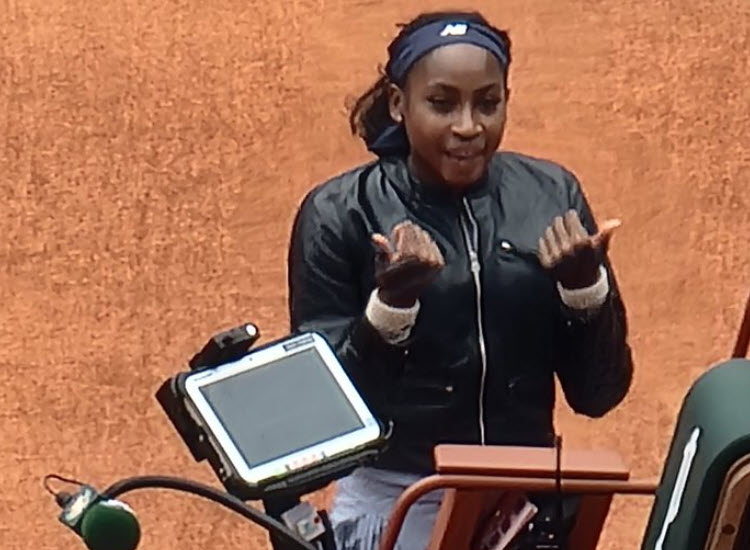 Coco Gauff Forgot Her Rackets