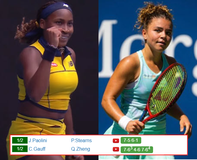 Cori Gauff Jasmine Paolini who win info