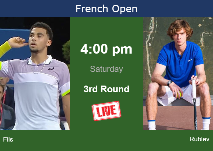 Friday Live Streaming Arthur Fils Vs Andrey Rublev Friday Live Streaming Arthur Fils vs Andrey Rublev