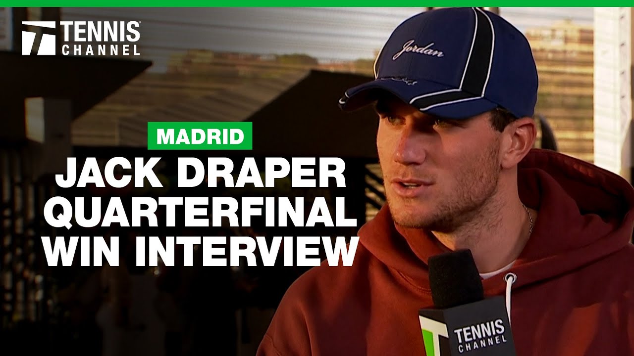 Jack Draper about breaking into the top five for the first time