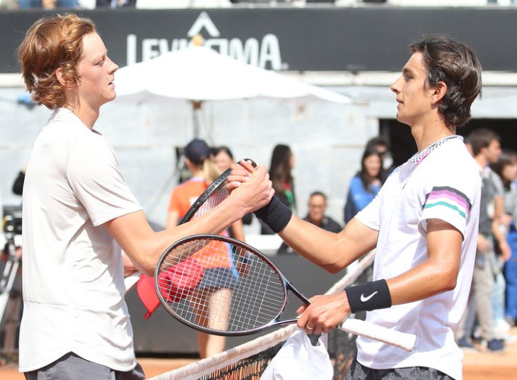 Jannik Sinner And Lorenzo Musetti Jannik Sinner And Lorenzo Musetti