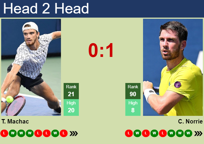 H2H, prediction of Tomas Machac vs Cameron Norrie in Geneva with odds, preview, pick | 21st May 2025