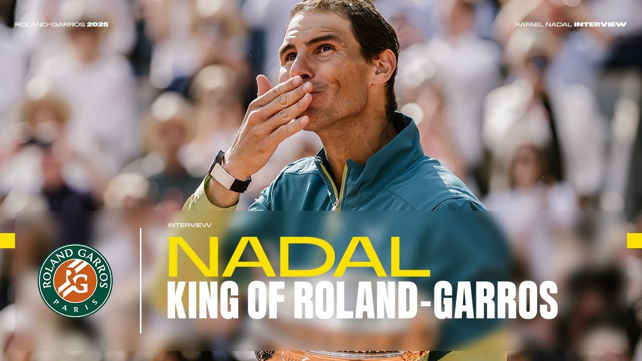 Rafael Nadal reflects on his Roland-Garros legacy in exclusive interview