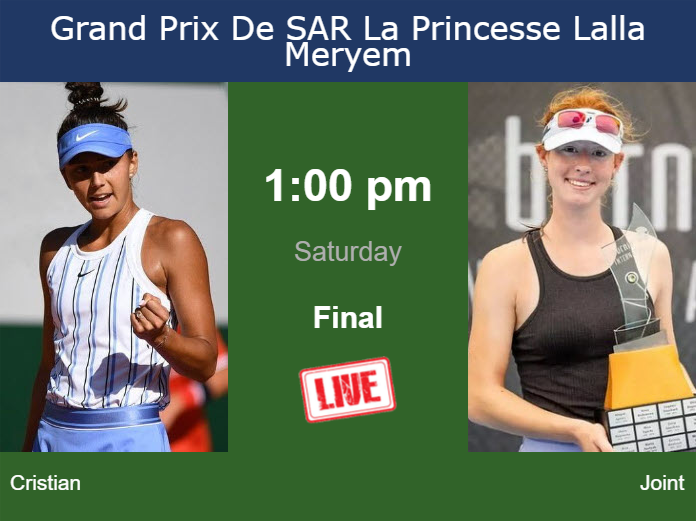 Saturday Live Streaming Jaqueline Cristian vs Maya Joint
