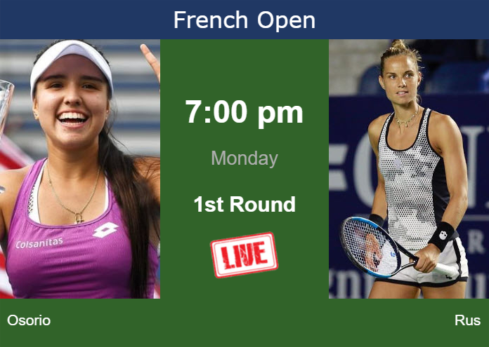 Sunday Live Streaming Maria Camila Osorio Serrano vs Arantxa Rus