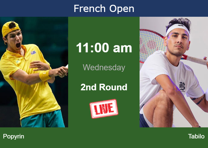Tuesday Live Streaming Alexei Popyrin Vs Alejandro Tabilo Tuesday Live Streaming Alexei Popyrin vs Alejandro Tabilo