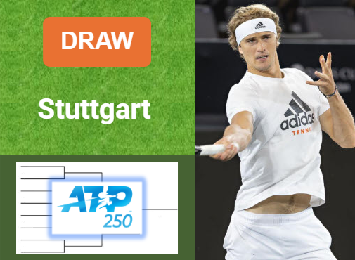 ATP STUTTGART DRAW, PRIZE MONEY. Zverev, Fritz, Shelton, Auger-Aliassime are the leaders