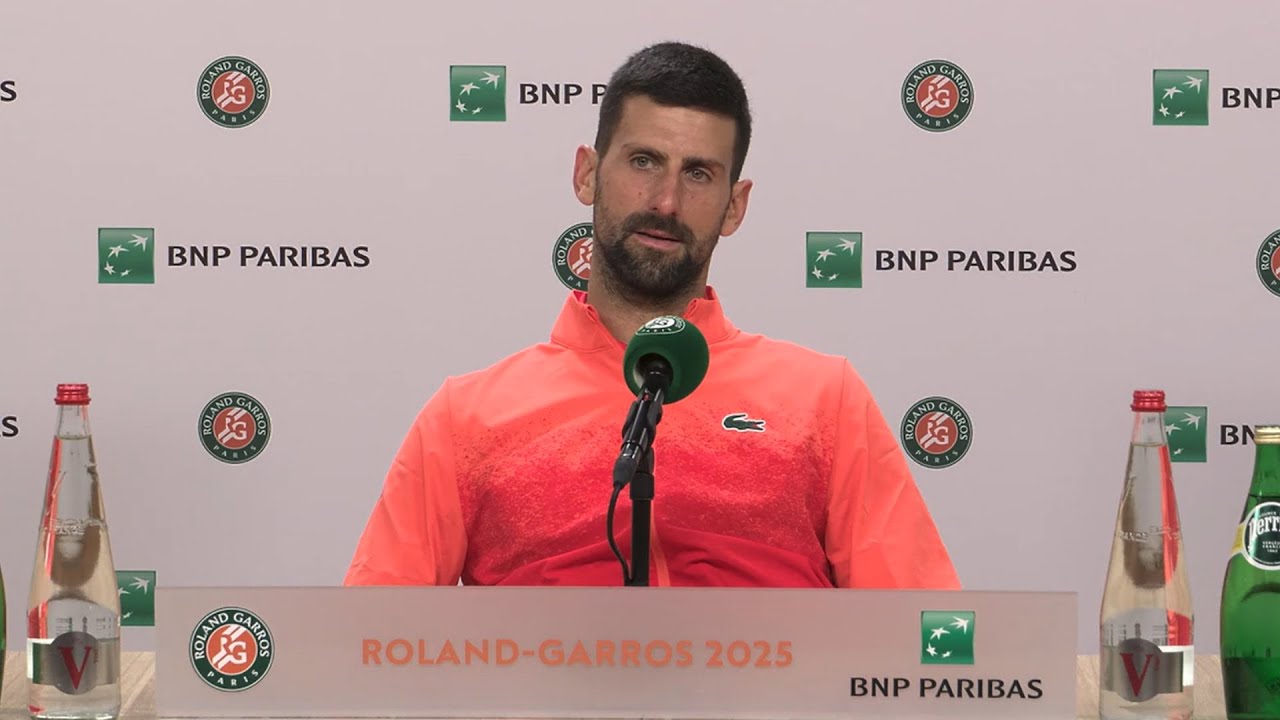 Novak Djokovic Emphasizes His Pursuit Of Grand Slam Titles At Roland Garros 2025 Novak-Djokovic-emphasizes-his-pursuit-of-Grand-Slam-titles-at-Roland-Garros-2025