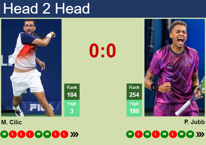 H2H, prediction of Marin Cilic vs Paul Jubb in Ilkley Challenger with odds, preview, pick | 10th June 2025
