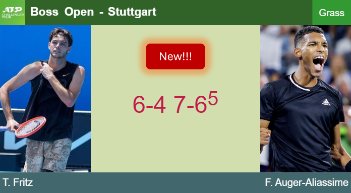 LIVE UPDATES. Taylor Fritz wins against Auger-Aliassime in the semifinal at the Boss Open – STUTTGART RESULTS
