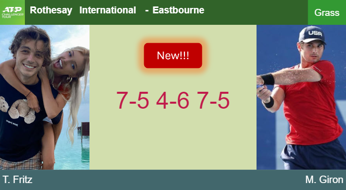 LIVE UPDATES. Taylor Fritz prevails over Fonseca in the 2nd round to set up a battle vs Giron – EASTBOURNE RESULTS