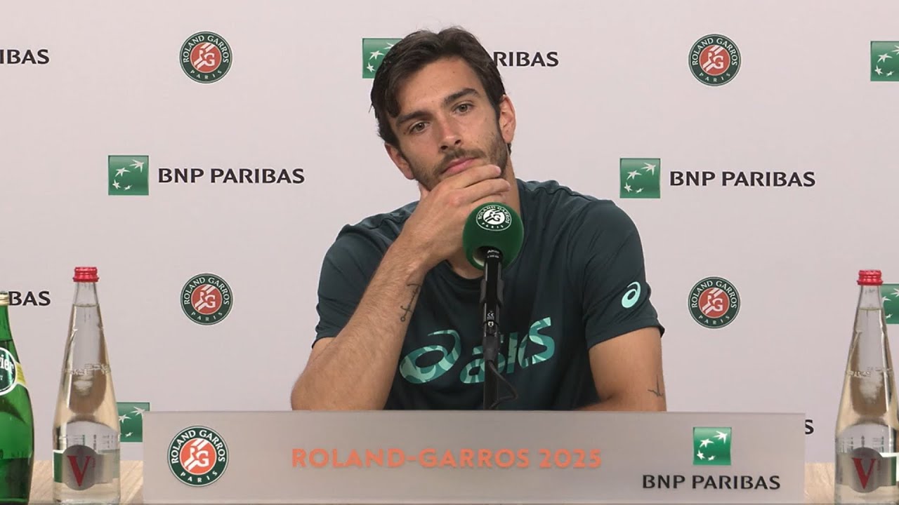 “Sad” Lorenzo Musetti reflects on French Open semifinal retirement and his progress against Carlos Alcaraz