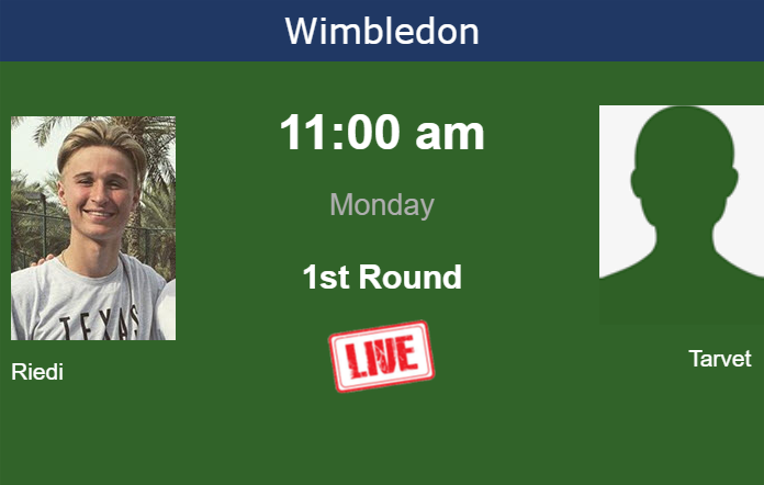 Sunday Live Streaming Leandro Riedi vs Oliver Tarvet