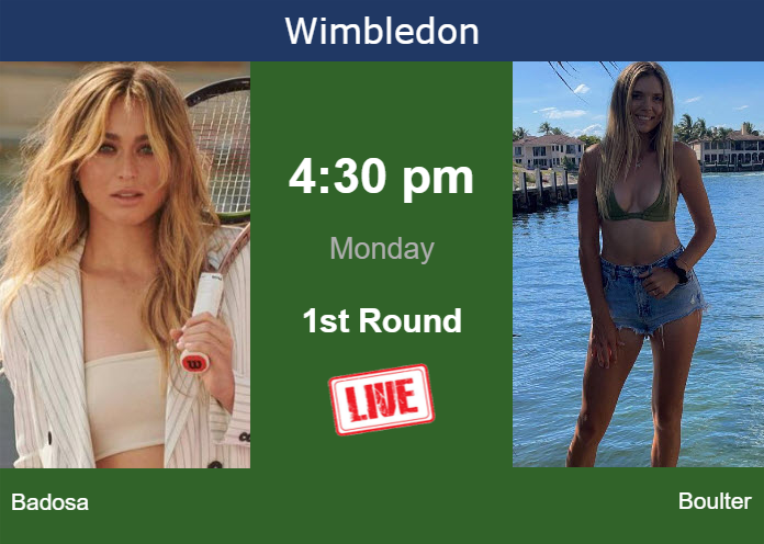 Sunday Live Streaming Paula Badosa Vs Katie Boulter Sunday Live Streaming Paula Badosa vs Katie Boulter