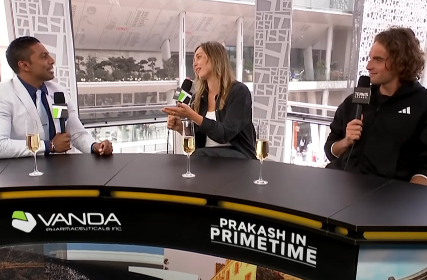 Tsitsipas and Badosa open up in extended interview with Prakash Amritraj