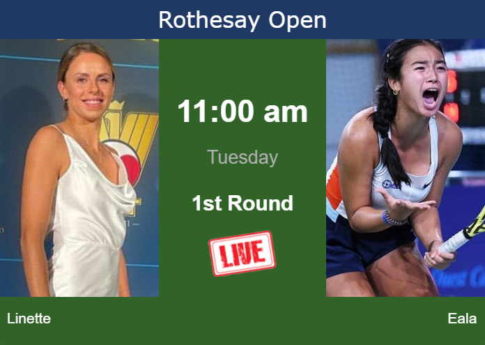 How to watch Linette vs. Eala on live streaming in Nottingham on Tuesday