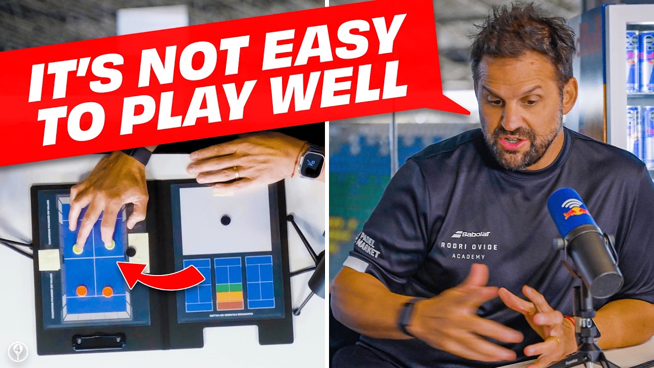 The Red Bull x el4Set podcast features Rodri Ovide’s thoughts on coaching and padel strategy.
