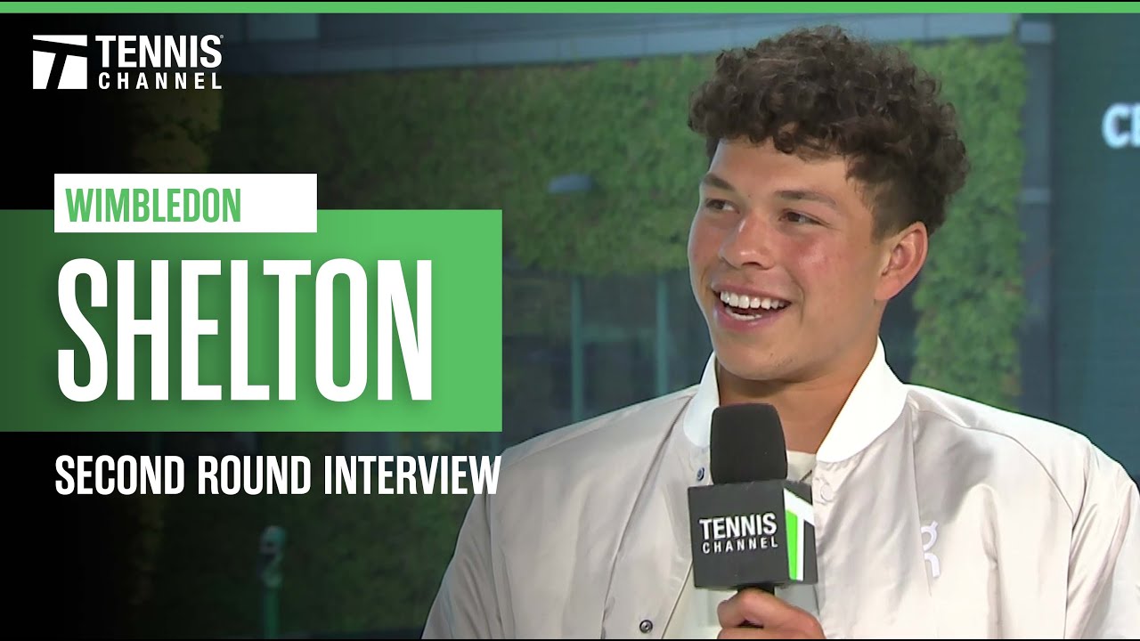 Ben Shelton talks about wrapping up Wimbledon match in record time